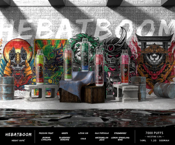 HEBAT喜貝五代拋棄式02 HEBAT五代拋棄式❤️7000口可充電🔋❤️喜貝神舟喜貝BOOM上市